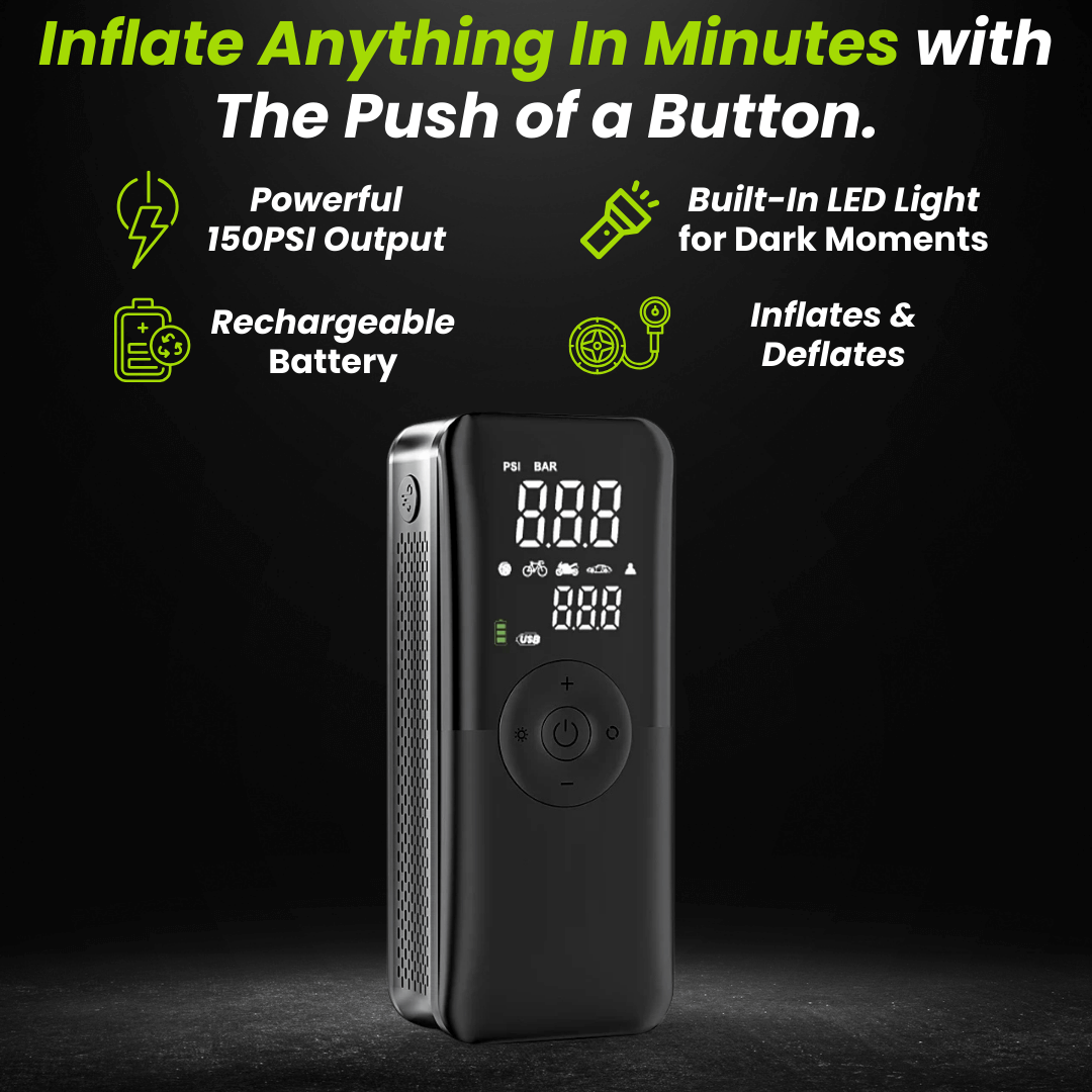 ClearVision™ - AirMate | Inflate Anything, Anywhere