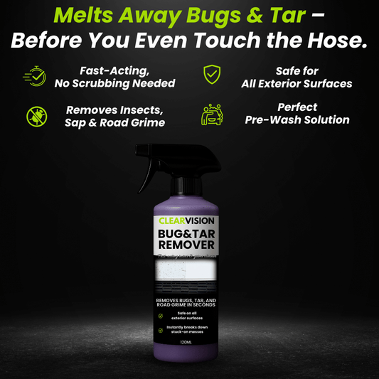 ClearVision™ – Bug & Tar Remover | Quick Clean Solution